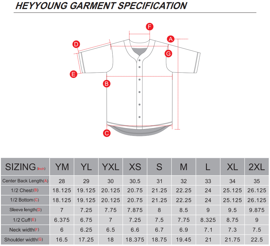 Personalized Jerseys & Uniforms Custom Button Down Baseball Jersey (Full Dye Sublimation) 50058